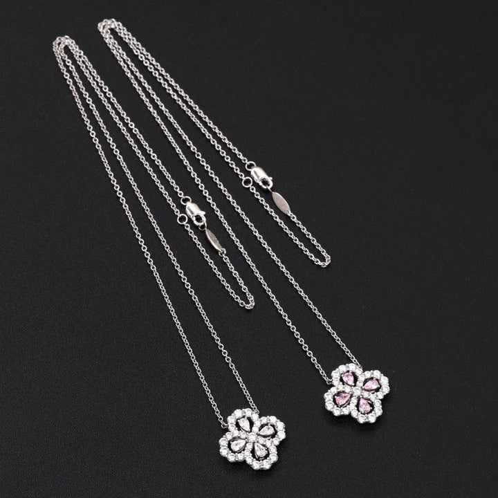 ¡®Veyra Jewelry¡¯LOOP NECKLACE FULL MOTIF DIAMOND 16MM MULTIPLE COLORS