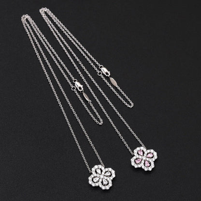 ¡®Veyra Jewelry¡¯LOOP NECKLACE FULL MOTIF DIAMOND 16MM MULTIPLE COLORS