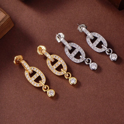 ¡®Veyra Jewelry¡¯HM CHAINE DIAMOND EARRINGS