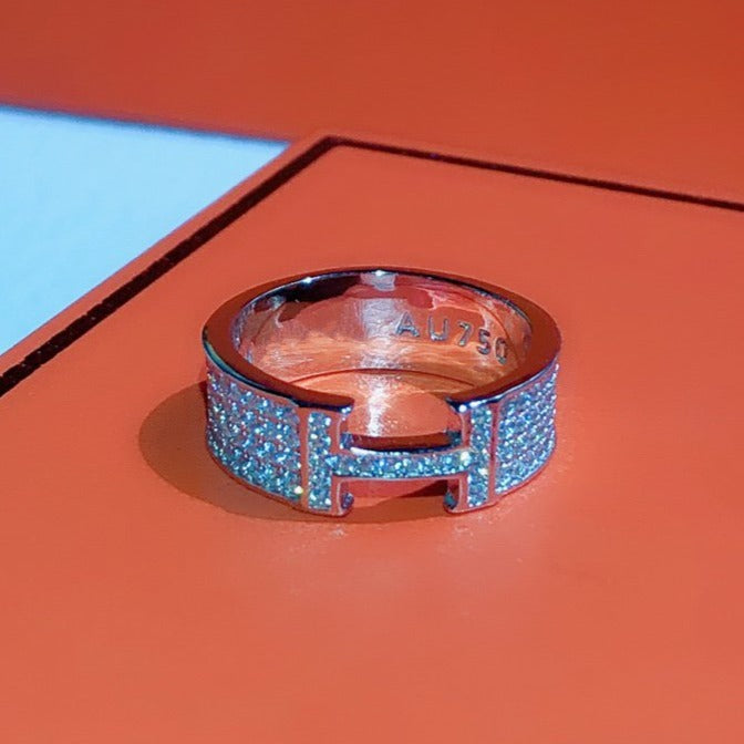 ¡®Veyra Jewelry¡¯H RING FULL DIAMOND