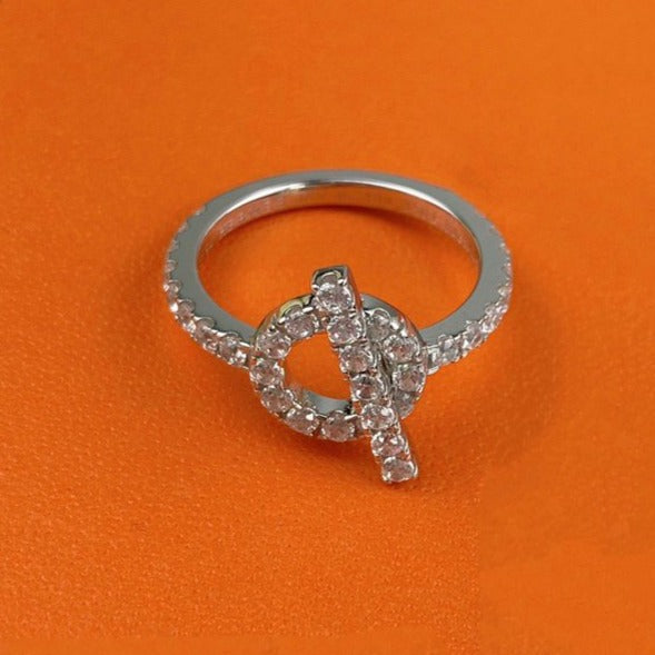 ¡®Veyra Jewelry¡¯ECHAPPEE RING SILVER DIAMOND