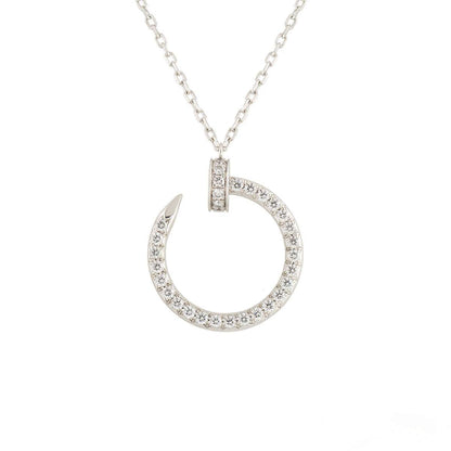 ¡®Veyra Jewelry¡¯JUSTE NECKLACE SILVER DIAMONDS