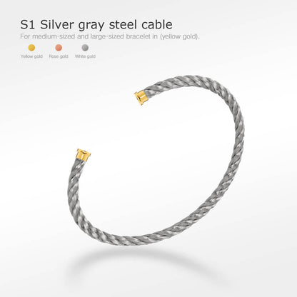 ¡®Veyra Jewelry¡¯FORCE SERIES BRACELET CABLES 50 CHOICES (DIY SELECTION)