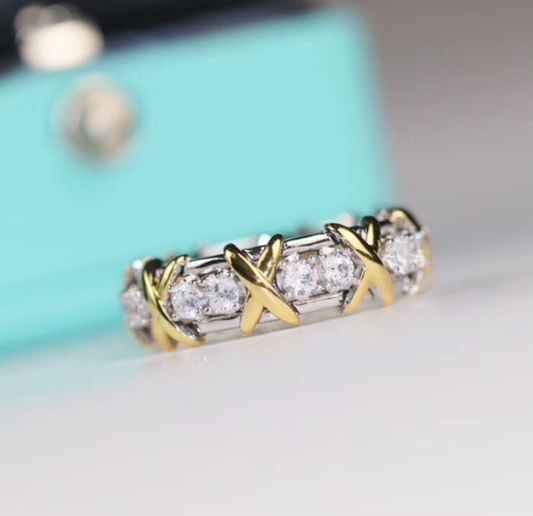 [¡®Veyra Jewelry¡¯]Classic Gold Diamond Ring