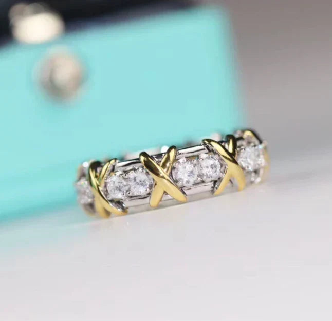 [Veyra Jewelry]Classic Gold Diamond Ring