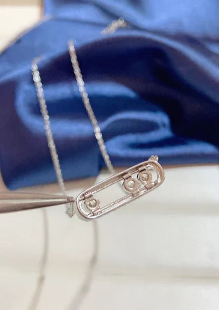 [Veyra Jewelry] MK MOVE FULL DIAMOND NECKLACE