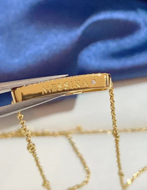 [Veyra Jewelry] MK MOVE FULL DIAMOND NECKLACE