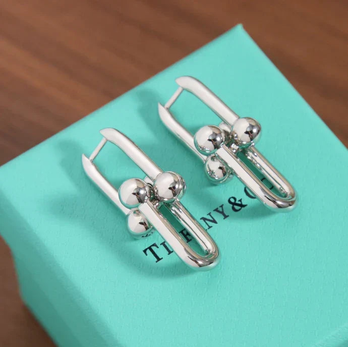 [Veyra Jewelry]TF HORSESHOE BUCKLE EARRINGS