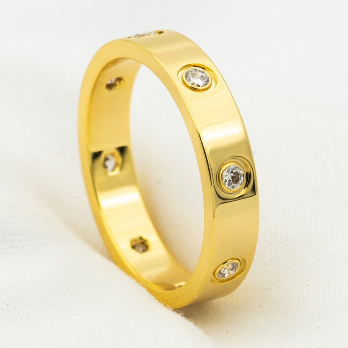 ¡®Veyra Jewelry¡¯LOVE RING 3.6MM 8 DIAMONDS
