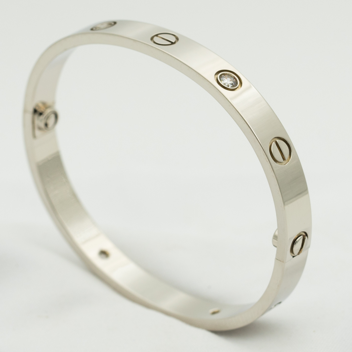 ¡®Veyra Jewelry¡¯LOVE BRACELET 6.1MM 4 DIAMONDS