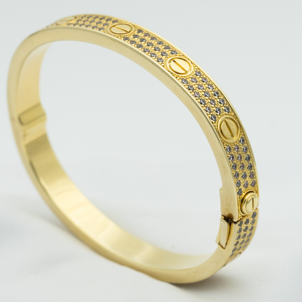¡®Veyra Jewelry¡¯LOVE BRACELET 6.1MM DIAMOND-PAVED