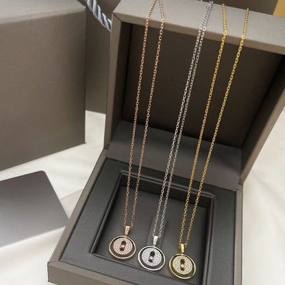 [Veyra Jewelry]LUCKY MOVER PM PAVED NECKLACE