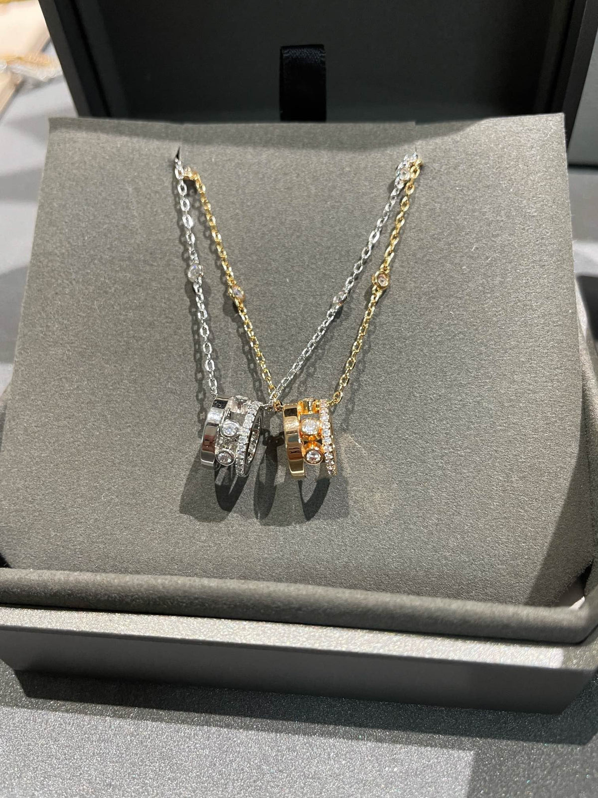 [Veyra Jewelry]CHAIN MOVE ROMANE PEDAND NECKLACE