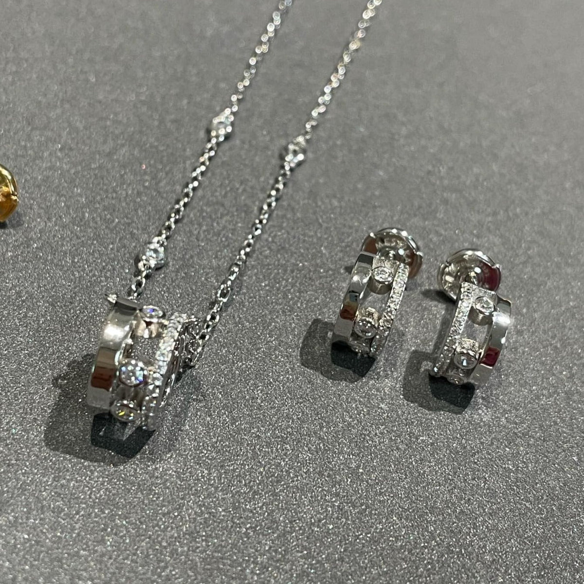 [Veyra Jewelry]CHAIN MOVE ROMANE PEDAND NECKLACE