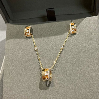 [Veyra Jewelry]CHAIN MOVE ROMANE PEDAND NECKLACE