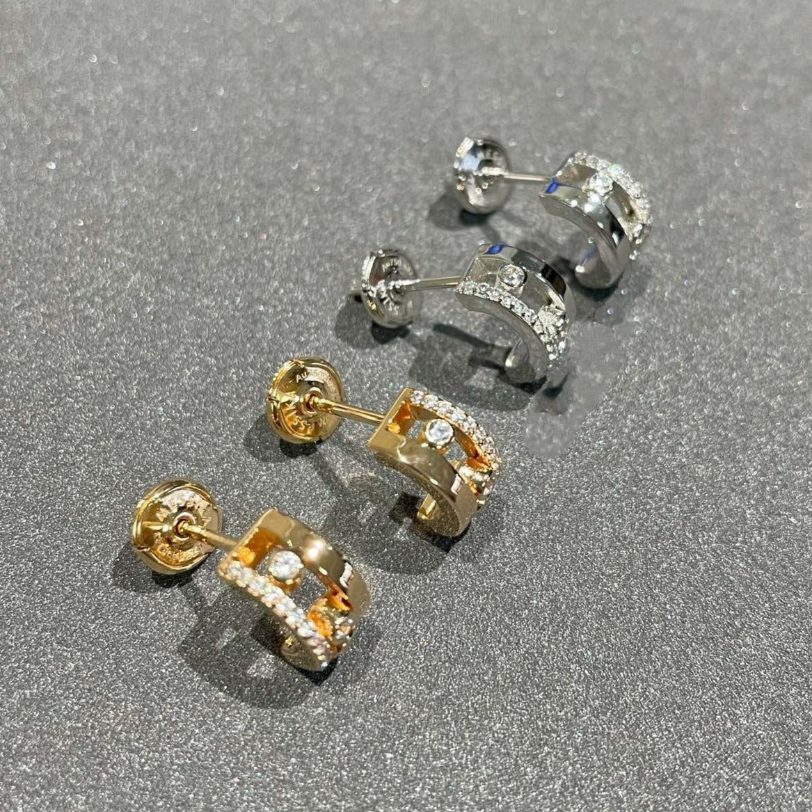 [Veyra Jewelry]MOVE ROMANE EARRINGS DIAMOND
