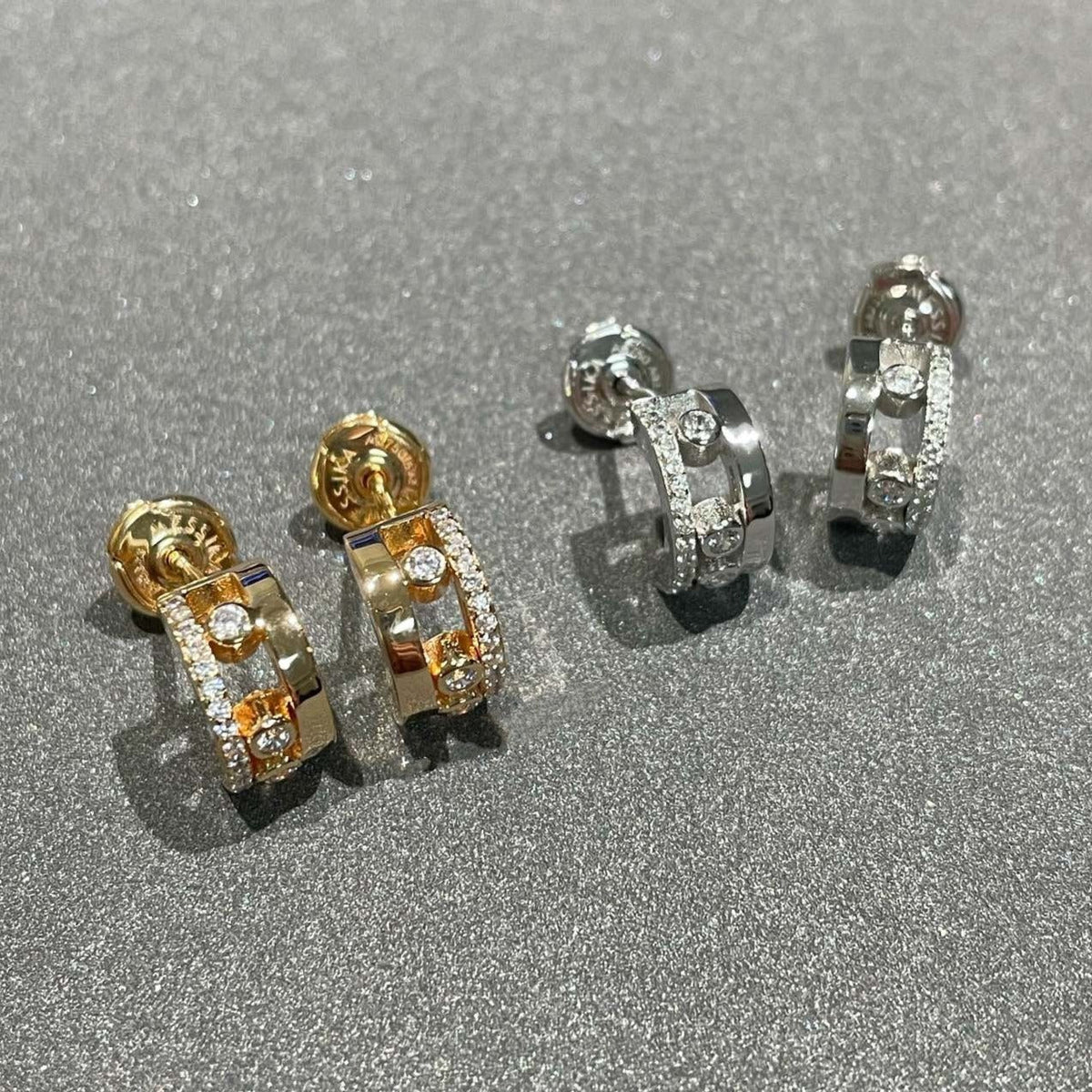 [Veyra Jewelry]MOVE ROMANE EARRINGS DIAMOND