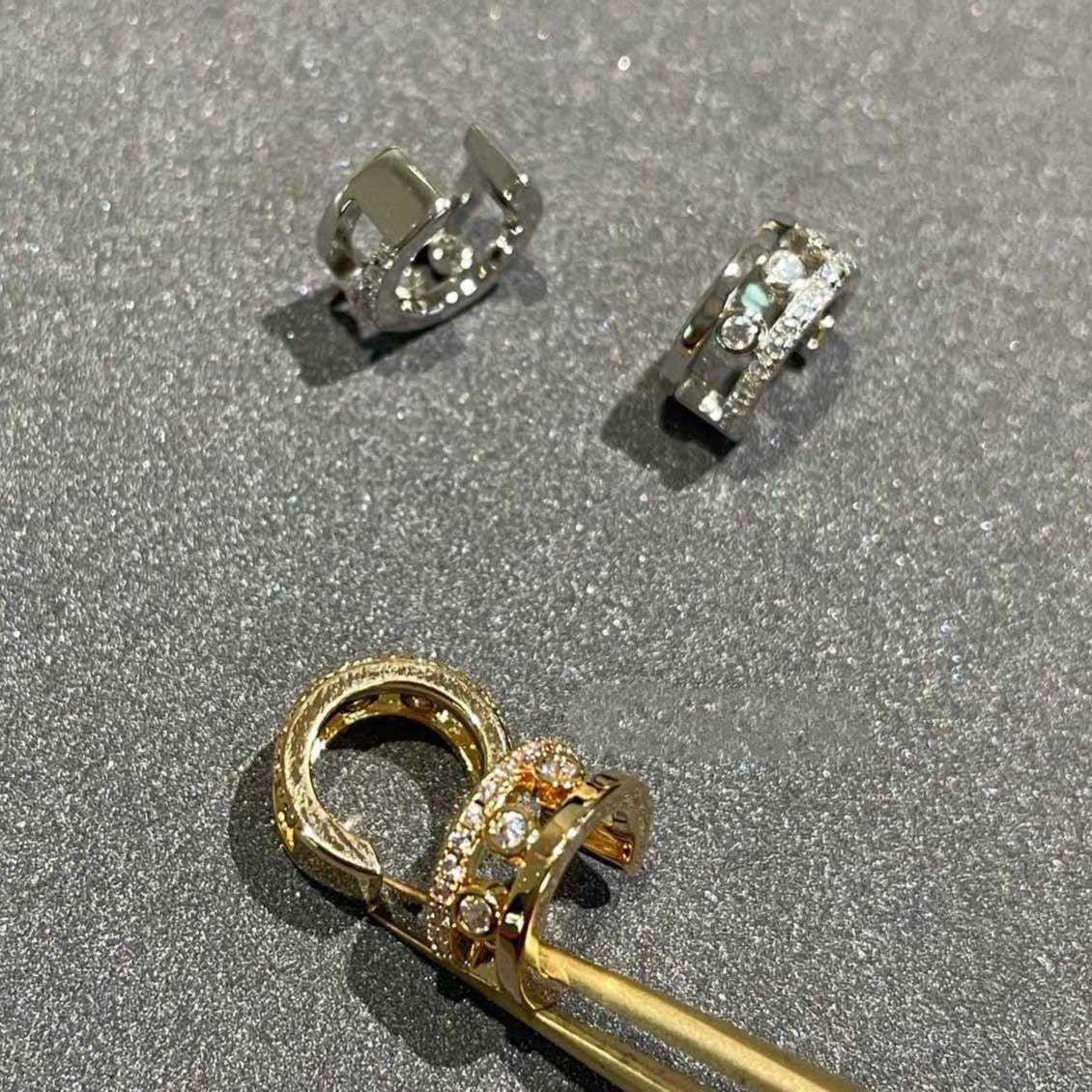 [Veyra Jewelry]MOVE ROMANE EARRINGS DIAMOND