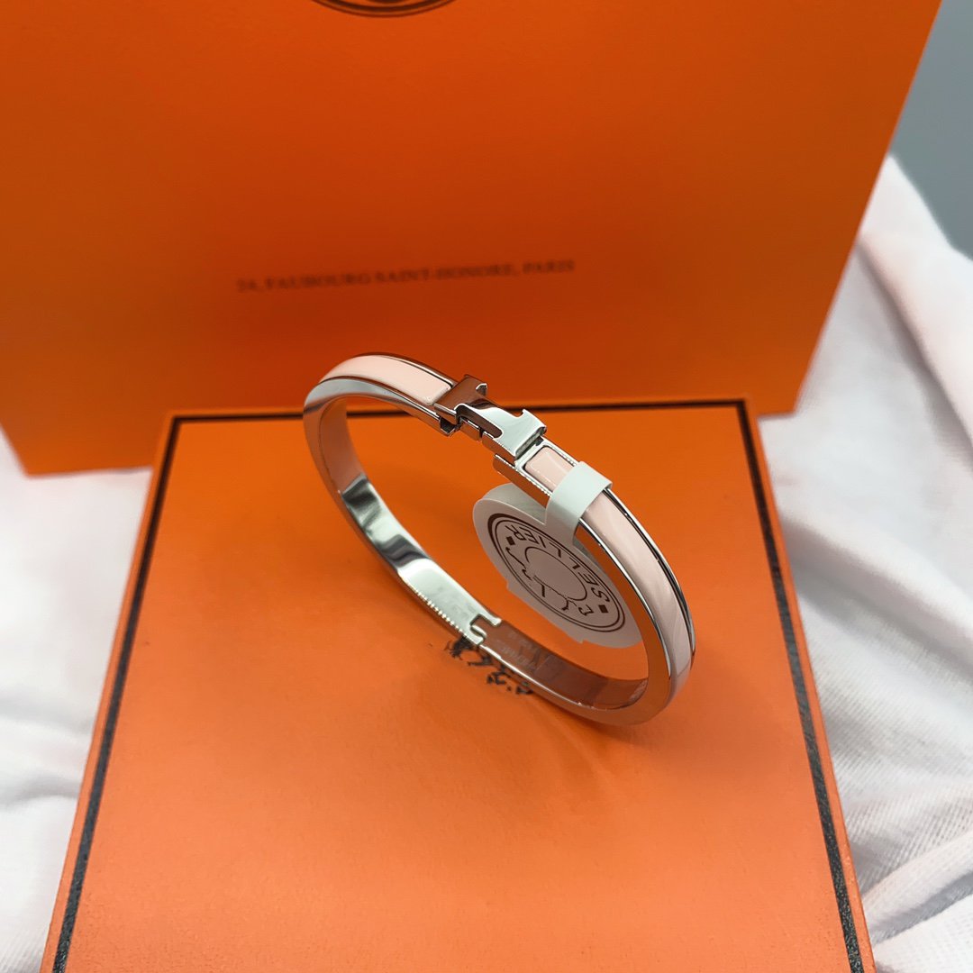 ¡®Veyra Jewelry¡¯CLASSIC HM CLIC  PINK 8MM ENAMEL BRACELET