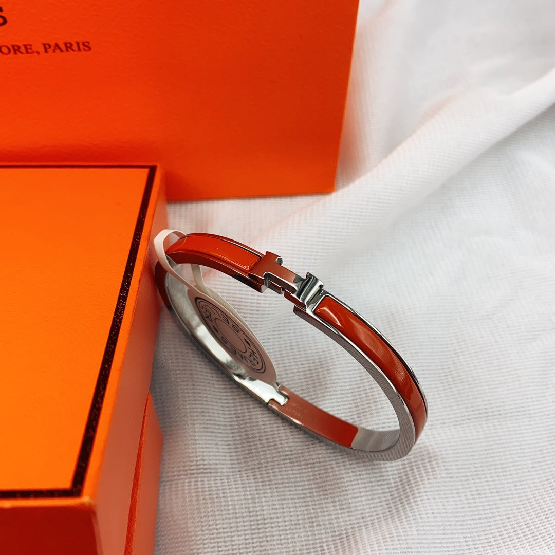 ¡®Veyra Jewelry¡¯CLASSIC HM CLIC RED 8MM ENAMEL BRACELET