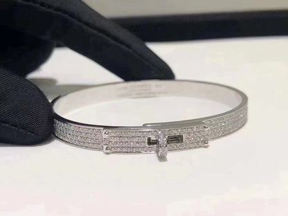 ¡®Veyra Jewelry¡¯HM KELLY BRACELET IN SILVER AND FULL PAVE DIAMOND