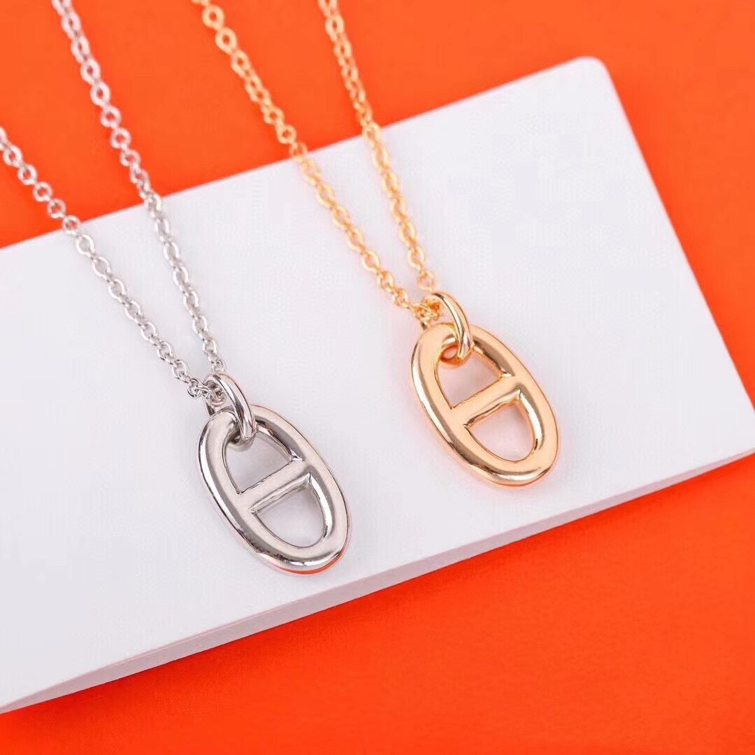 ¡®Veyra Jewelry¡¯HM PIG NOSE NECKLACE