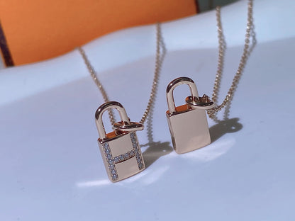 ¡®Veyra Jewelry¡¯HM ADVANCED NICHE LOCK HEAD NECKLACE DIAMONDS