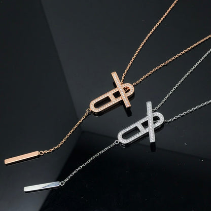 ¡®Veyra Jewelry¡¯HM NECKLACE PLATINUM ROSE GOLD DIAMOND