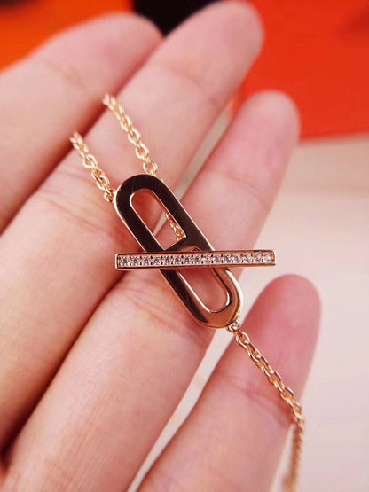 ¡®Veyra Jewelry¡¯HM NECKLACE PLATINUM ROSE GOLD DIAMOND