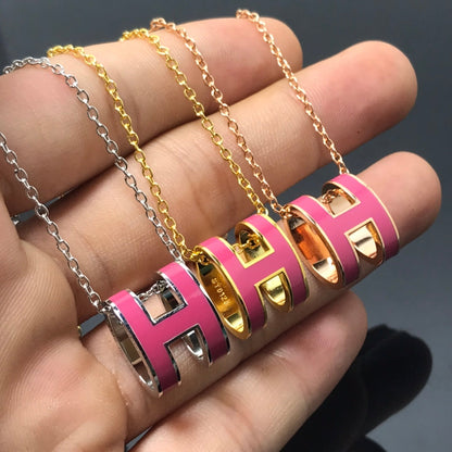¡®Veyra Jewelry¡¯H NECKLACE PINK