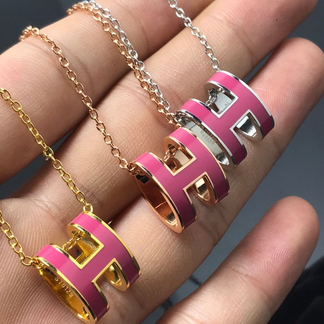 ¡®Veyra Jewelry¡¯H NECKLACE PINK