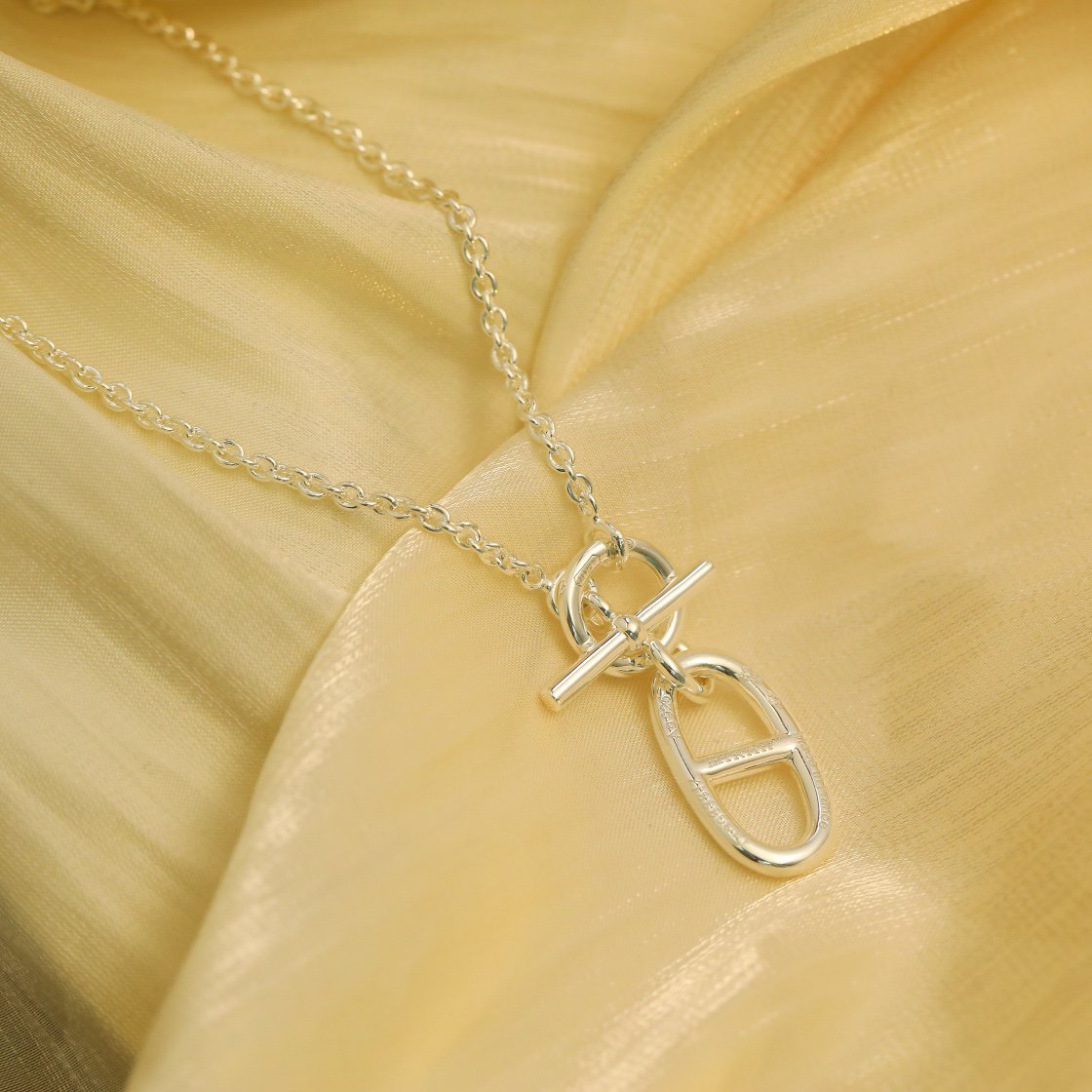 ¡®Veyra Jewelry¡¯HM CHAINE D'ANCRE PENDANT NECKLACE STERLING SILVER