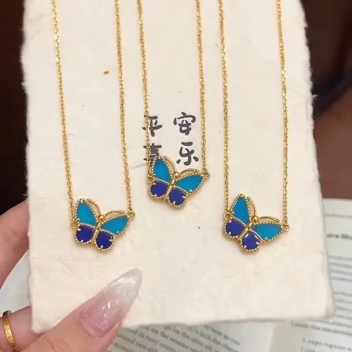 [Veyra Jewelry] 2026 NEW LUCKY BUTTERFLY 1 MOTIFS NECKLACE
