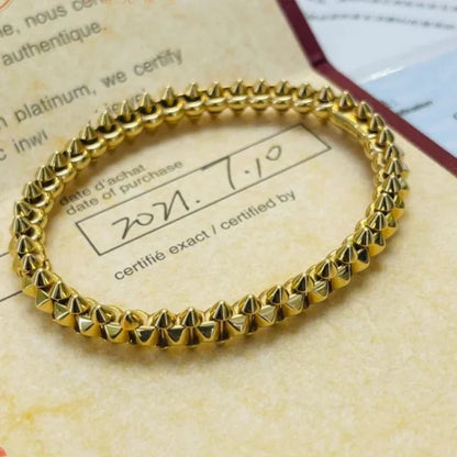 [Veyra Jewelry]CLASH PINK GOLD Silver   Gold  BRACELET
