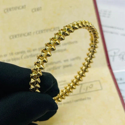 [Veyra Jewelry]CLASH PINK GOLD Silver   Gold  BRACELET