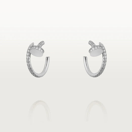 ¡®Veyra Jewelry¡¯JUSTE EARRINGS 12.75MM SILVER DIAMOND