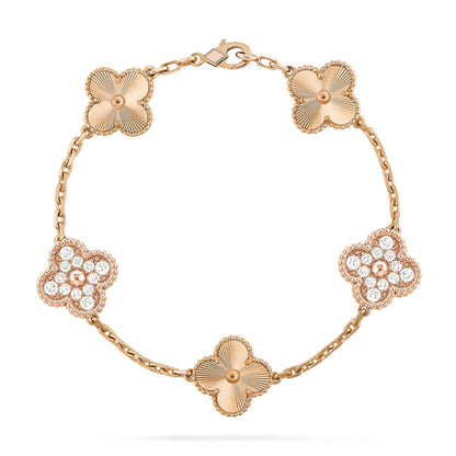 [Veyra Jewelry]New  CLOVER 5 MOTIF LASER BRACELET COLLECTION