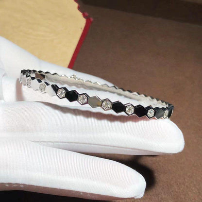 ¡®Veyra Jewelry¡¯BEE LOVE SILVER DIAMOND BRACELET