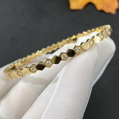 ¡®Veyra Jewelry¡¯BEE LOVE GOLD DIAMOND BRACELET