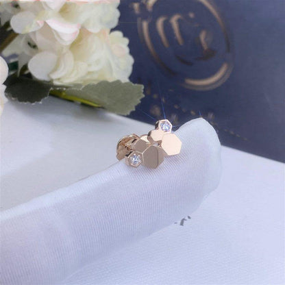 ¡®Veyra Jewelry¡¯BEE LOVE PINK GOLD DIAMOND EARRINGS