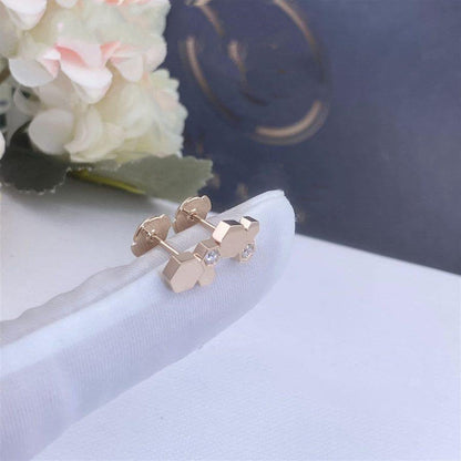 ¡®Veyra Jewelry¡¯BEE LOVE PINK GOLD DIAMOND EARRINGS