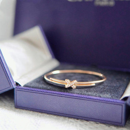 ¡®Veyra Jewelry¡¯JEUX DE BRACELET PINK GOLD DIAMONDS