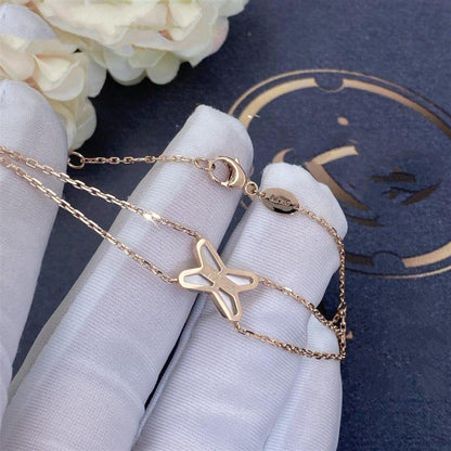 ¡®Veyra Jewelry¡¯JEUX BRACELET WHITE MOP PINK GOLD 1 DIAMOND