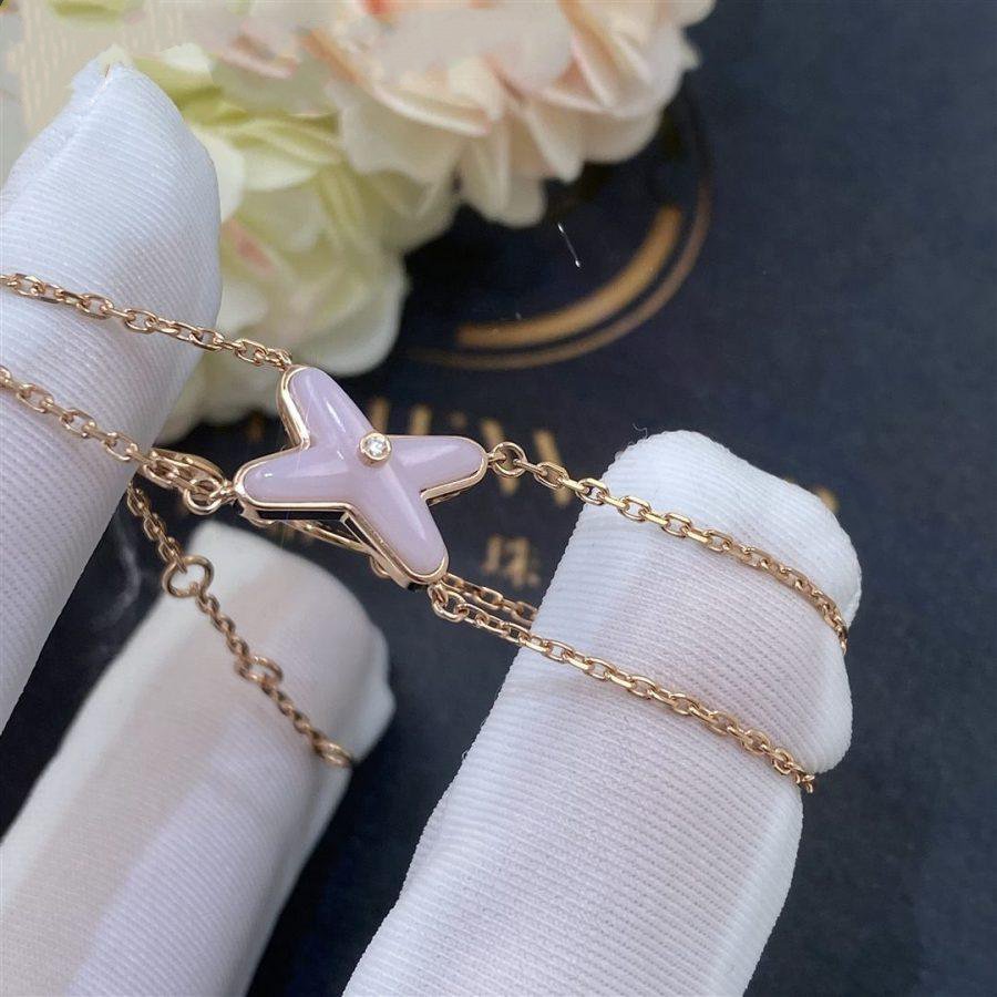 ¡®Veyra Jewelry¡¯JEUX BRACELET PINK MOP PINK GOLD 1 DIAMOND