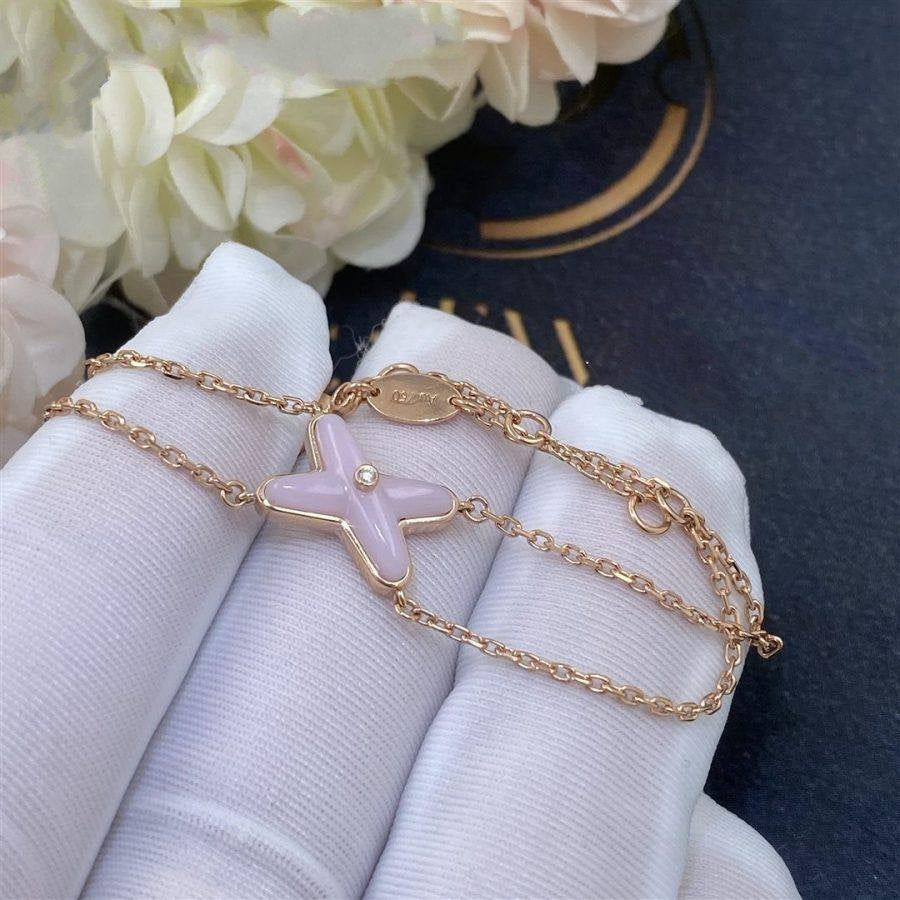 ¡®Veyra Jewelry¡¯JEUX BRACELET PINK MOP PINK GOLD 1 DIAMOND