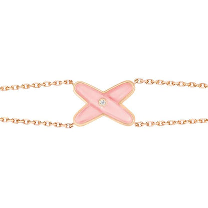 ¡®Veyra Jewelry¡¯JEUX BRACELET PINK MOP PINK GOLD 1 DIAMOND