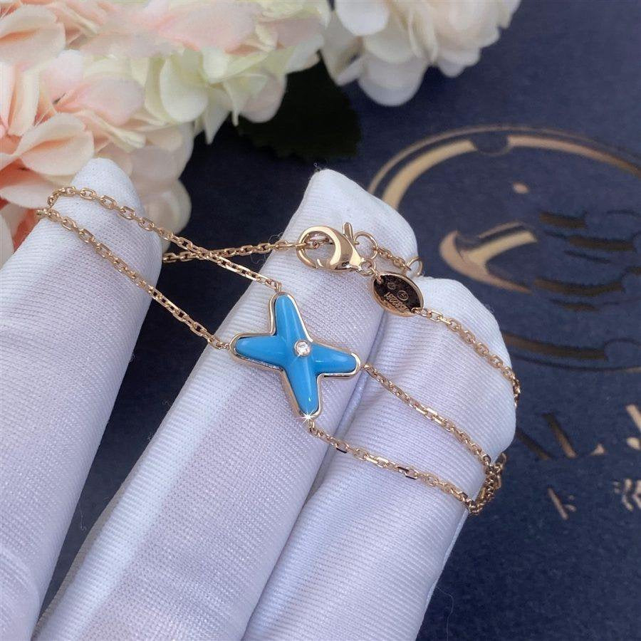 ¡®Veyra Jewelry¡¯JEUX BRACELET TURQUOISE PINK GOLD 1 DIAMOND