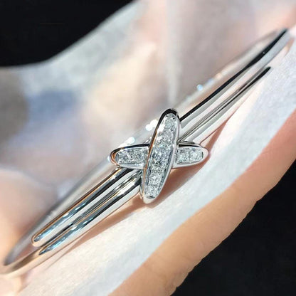 ¡®Veyra Jewelry¡¯JEUX DE BRACELET SILVER DIAMONDS