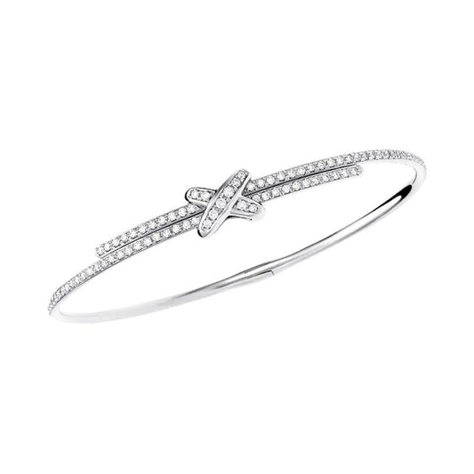 ¡®Veyra Jewelry¡¯JEUX DE BRACELET DIAMONDS SILVER