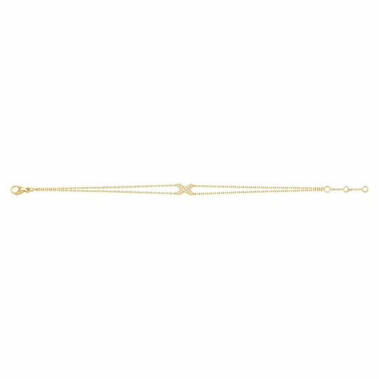 ¡®Veyra Jewelry¡¯JEUX BRACELET GOLD DIAMOND